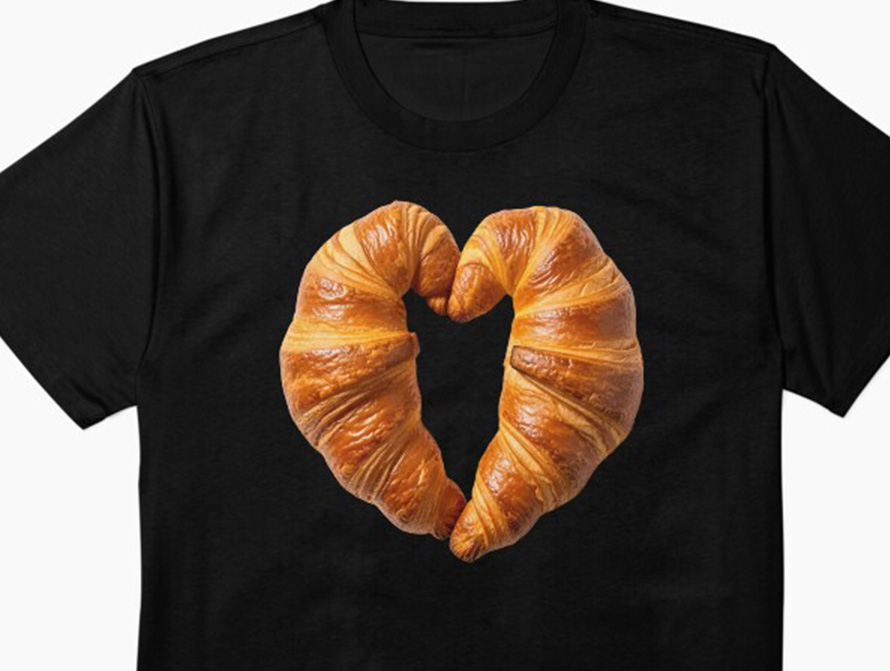 Croissant Heart