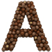 Bonbon letter A