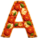 Margerita Pizza type letter A