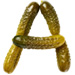 Pickles type letter A