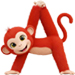 Plushie type letter A