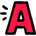 POP type letter A