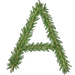 Rosemary letter A design