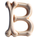 Bones letter B design