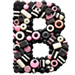 Licorice letter B