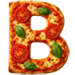 Margerita Pizza type letter B