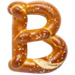 Pretzel type letter B