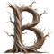 Surreal type letter B