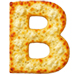 White Pizza type letter B