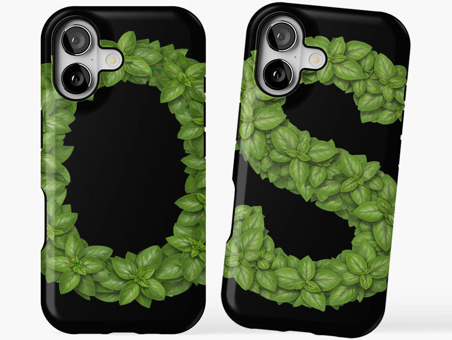 Basil Letter Phone Cases