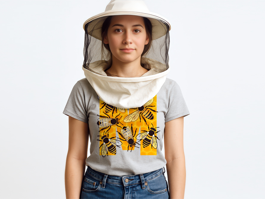 Bee Letter Tee