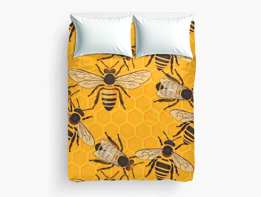 Bees Bed Decor