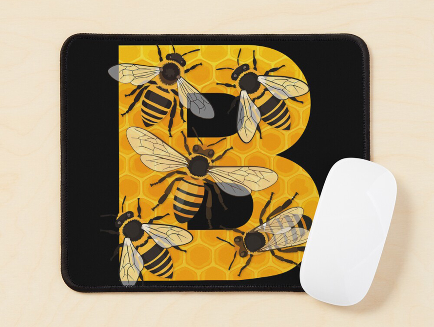 Bees Mousepads