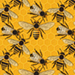 Bees pattern