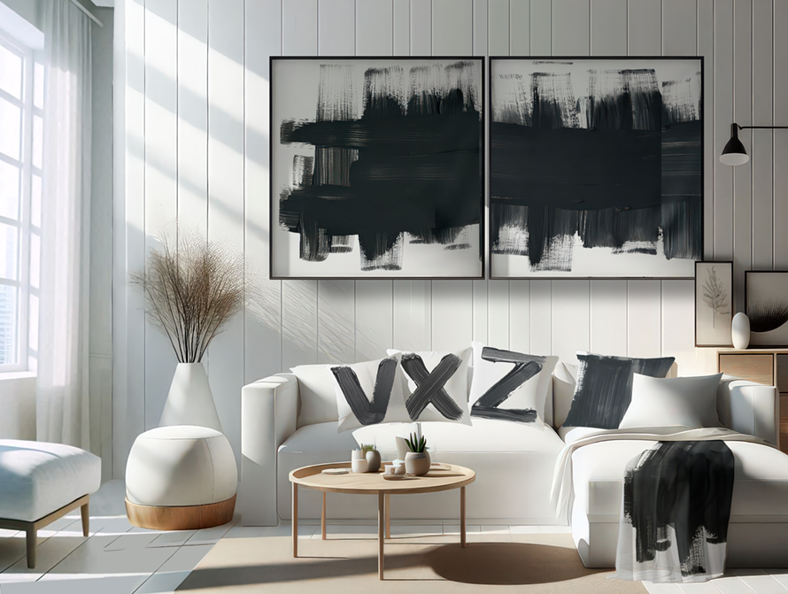 Black Paint decor