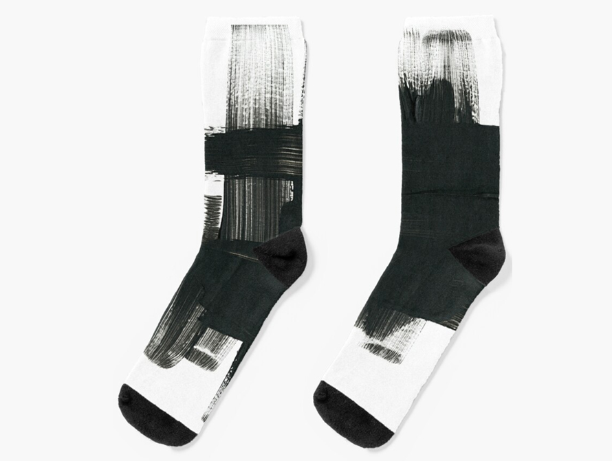 Black Paint socks