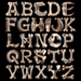 Bones Alphabet Pattern