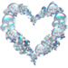 BUBBLES heart design