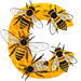 Bees letter C