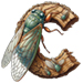 Cicada letter C