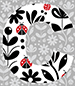 Ladybug type letter C