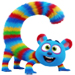 Plushie type letter C