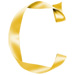 Letter C in Ribbon type design