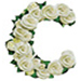 Roses type letter C