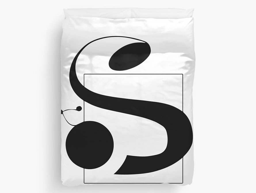 Calligraphy Bedding