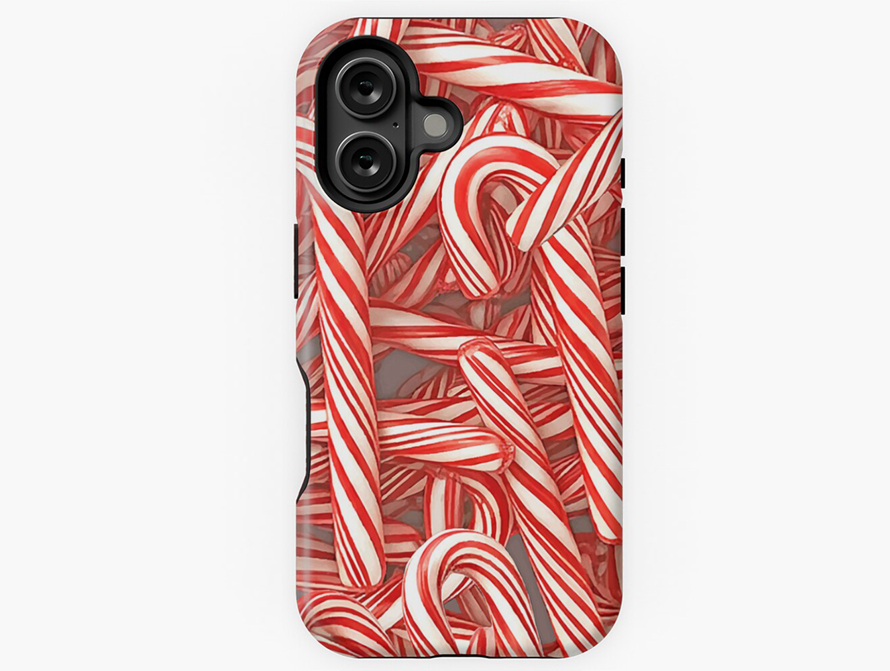 Christmas Candy Cane Phone Cases