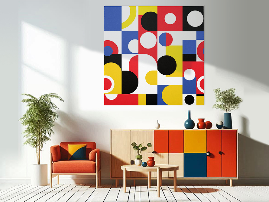 Color Blocks Wall Art