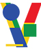 COLORBLOCK letter V