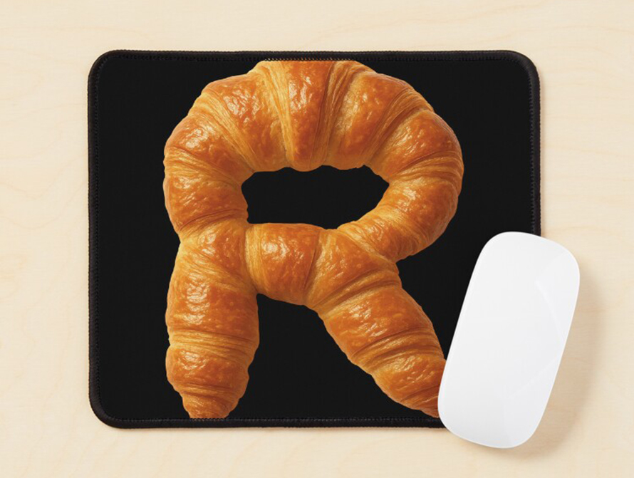 Croissant Mousepads