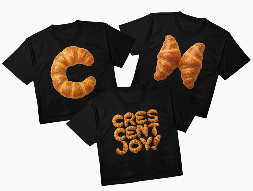 Croissant T-Shirts