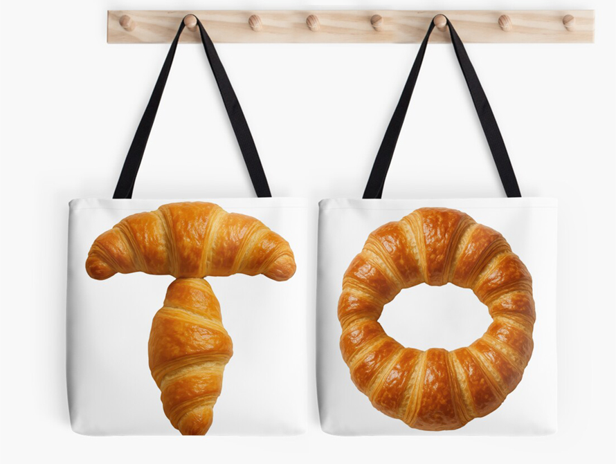 Croissant Totes