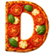 Margerita Pizza type letter D