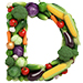 Veg type letter D