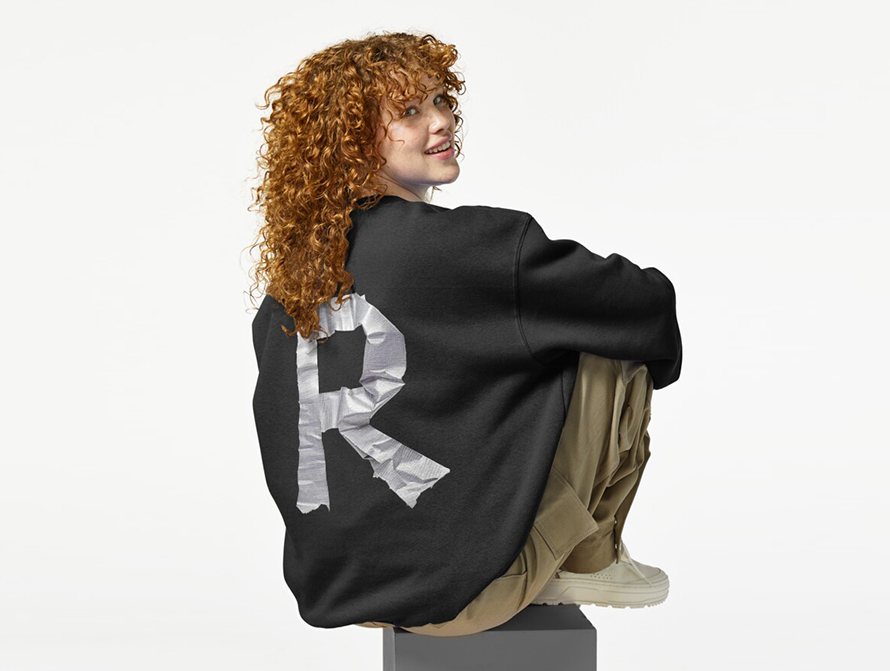 Duct Tape Letter sweatshirt