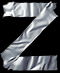 DUCT TAPE letter Z