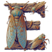 Cicada letter E