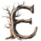 Surreal type letter E