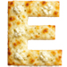 White Pizza type letter E
