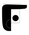 Calligraphy letter F