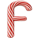 Candy Cane letter F