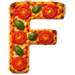 Margerita Pizza type letter F