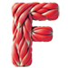 Muscles type letter F