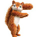 Plushie type letter F