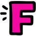 POP type letter F