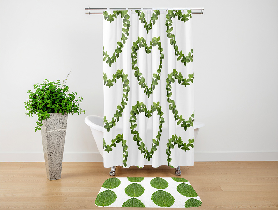 Mint in the shower