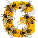 Bees letter G
